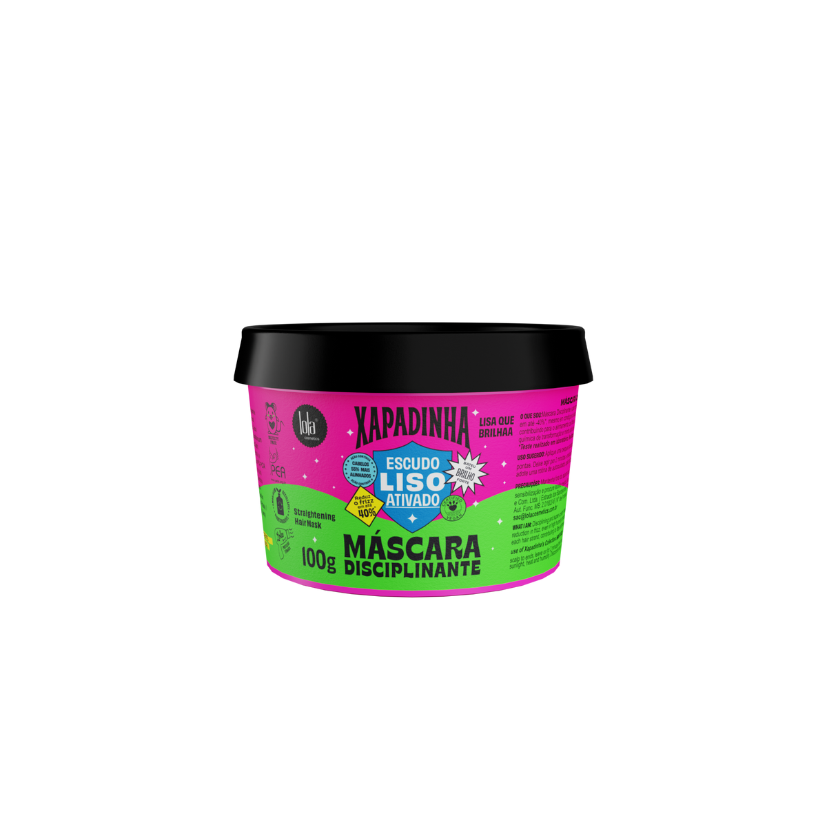 Lola From Rio Xapadinha Mascara Disciplinante 100gr - Antifrizz Mask